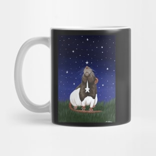 Star Gazing Rat Mug